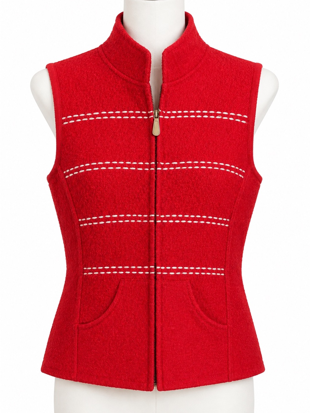 Vintage Tabi Wool Vest | Size Medium